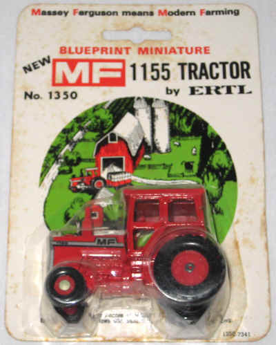 1957-1962 New Holland FORD POWERMASTER Tractor Ertl Diecast 1997 Production Mint on Card 164 Scale Diecast Retro Rare