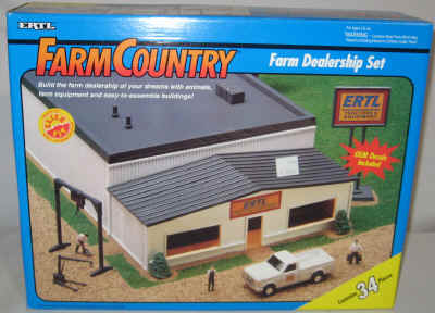 1/64 Ertl Farm Country concession guy figurine 